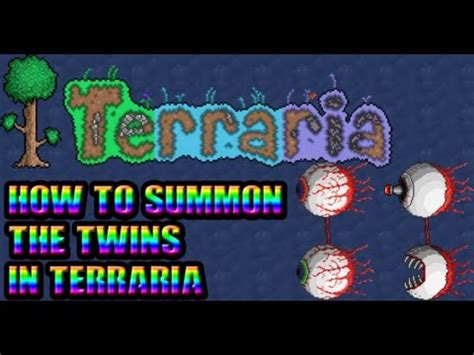 It is also unusable when the boss is already present. . Terraria twins summon
